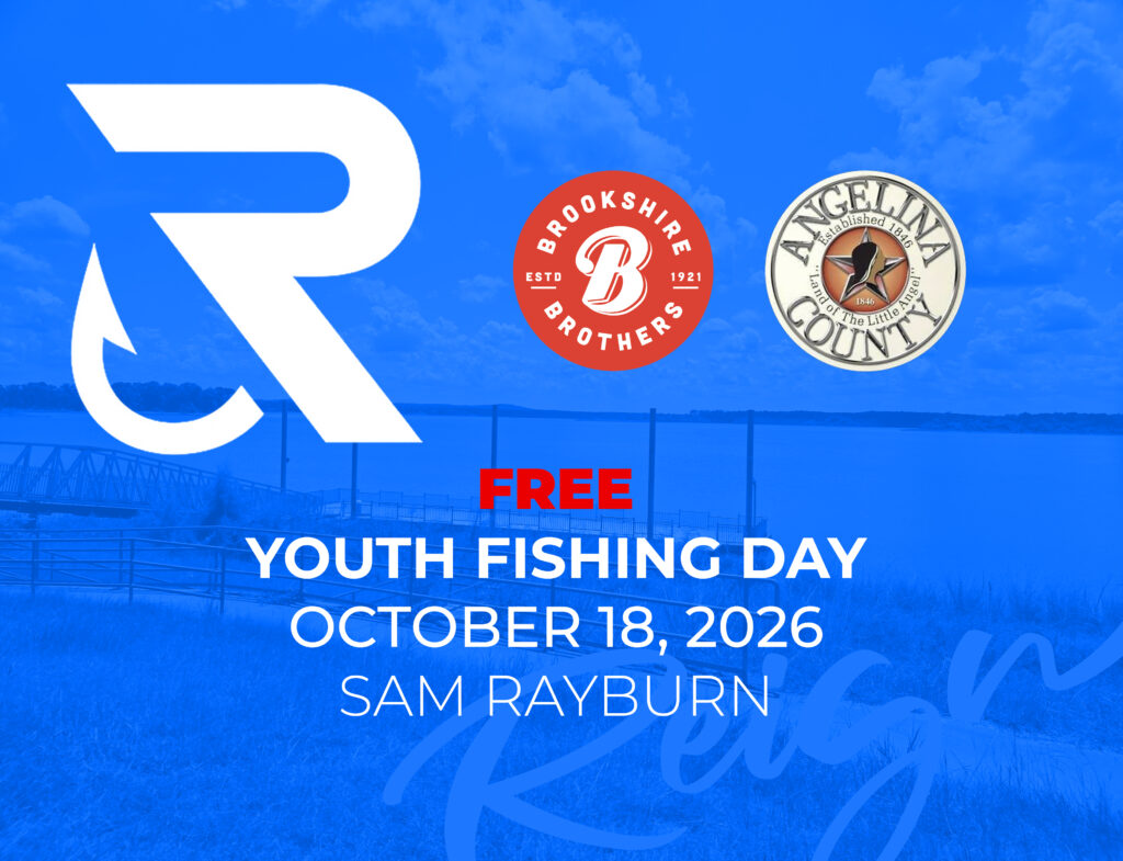 REIGN Youth Fishing Day Sponsored by Brookshire Brothers and Angelina County Parks