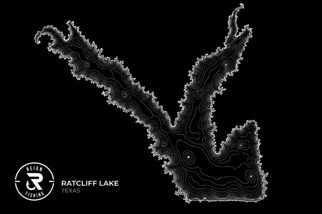 Ratcliff Lake Contour Map